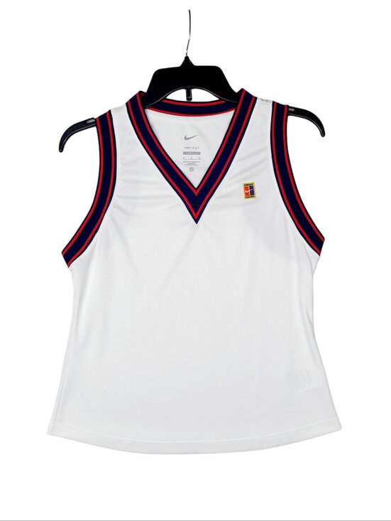 Nike Tops - Nike Court Dri-FIT Slam Tennis Tank DA4718-100 Preppy Active Size Medium Women’s